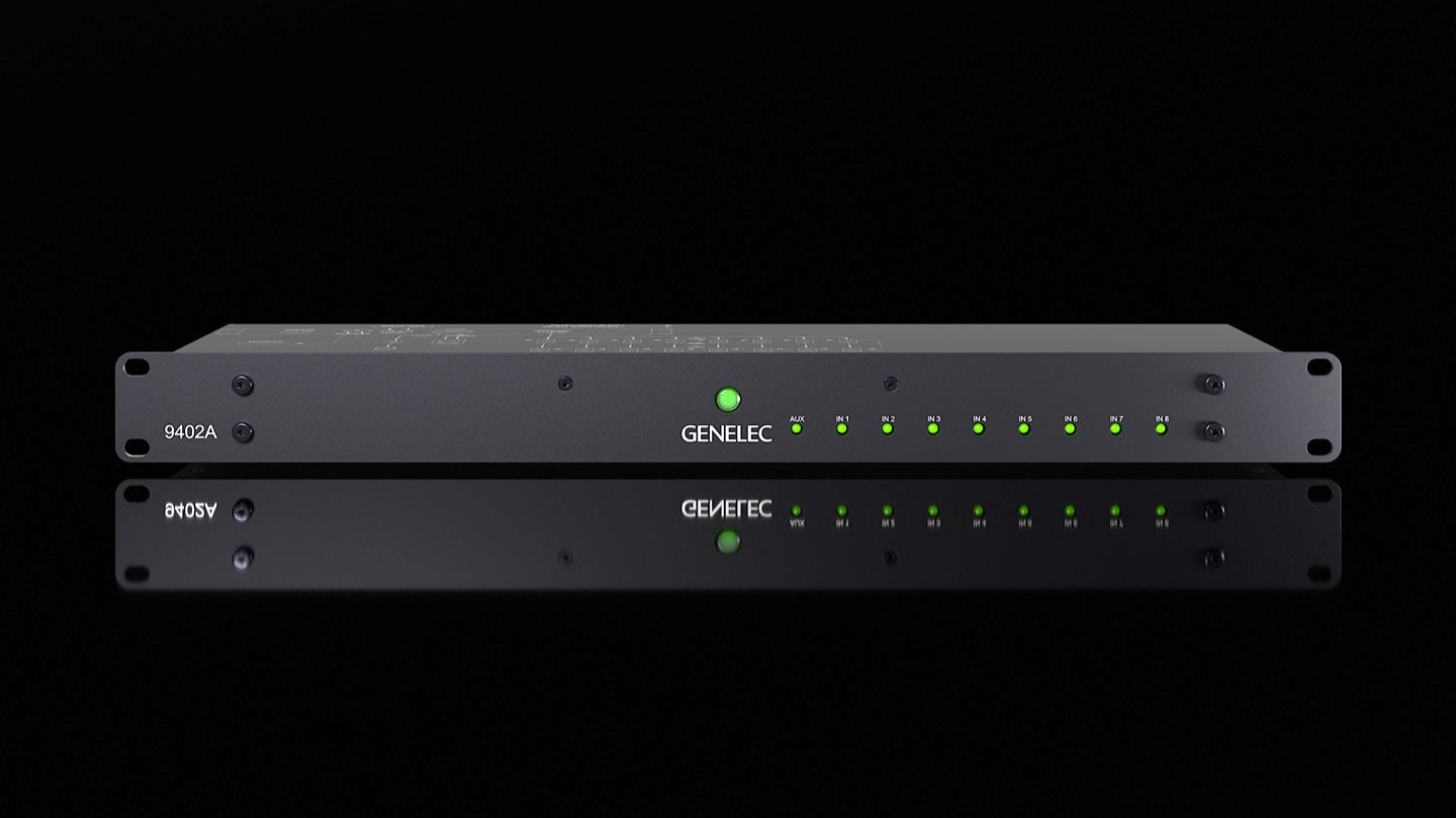Genelec ups the (D)ante: The 9402A System Management Device for AoIP networking